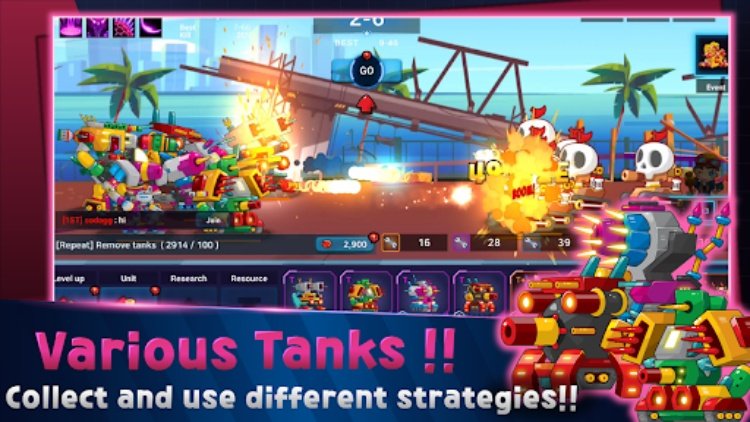 Mini Robot Tank : idle