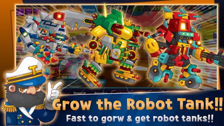 Mini Robot Tank : idle
