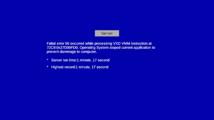 Windows Bug Server Simulator