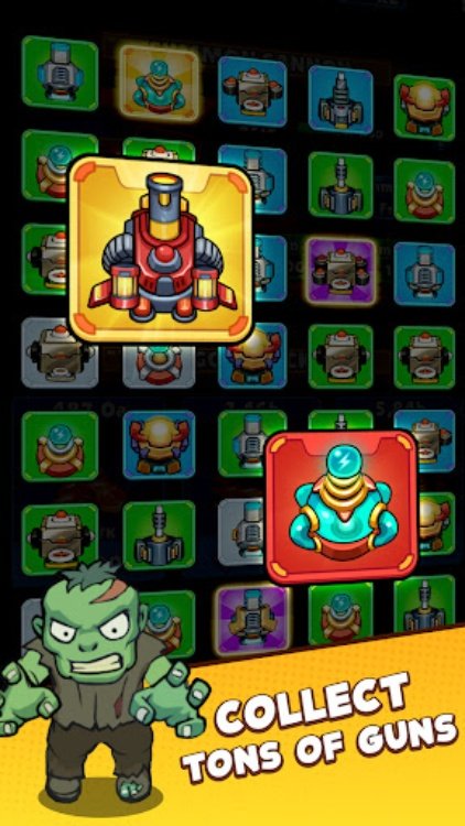 Merge Cannon  Idle zombie war