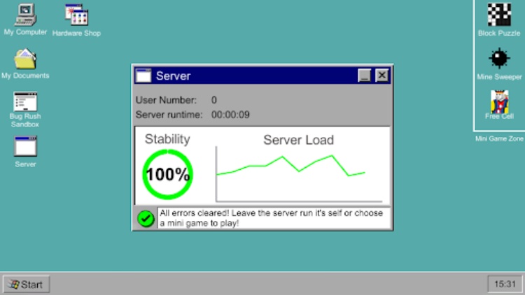 Windows Bug Server Simulator