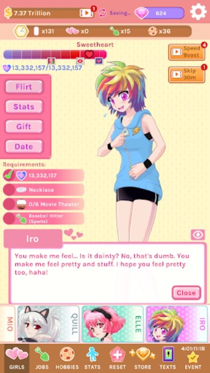 Crush Crush  Idle Dating Sim