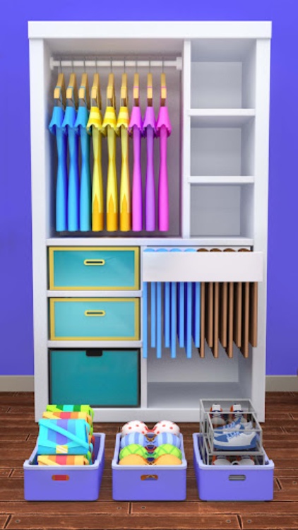 Fill the Closet: Organize Game