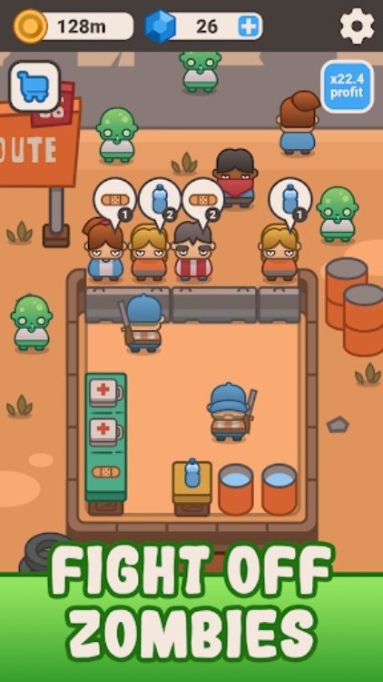 Idle Outpost: 商业管理模拟游戏