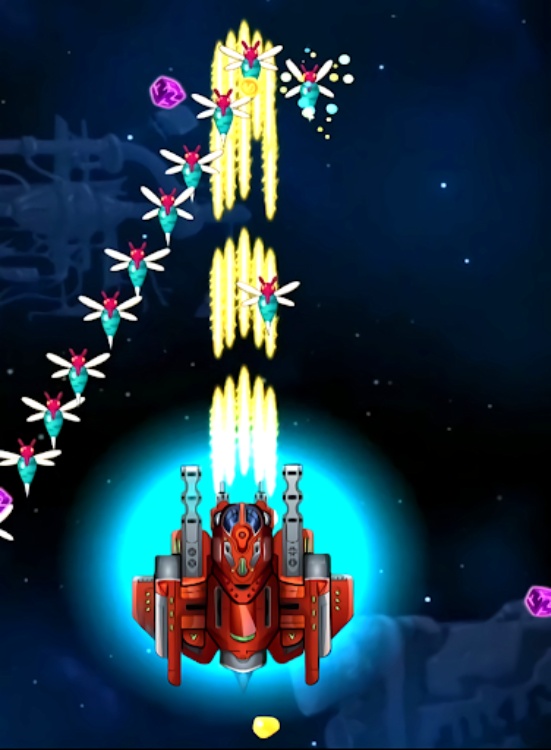 Space Invaders Shooting