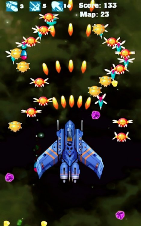 Space Invaders Shooting
