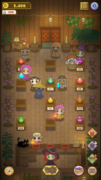 Witch Makes Potions