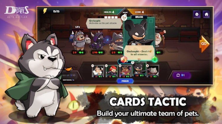 Dungeon Pets  Auto Battler