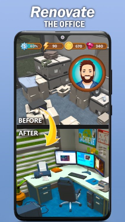 Merge Office: Merge 2D Puzzle