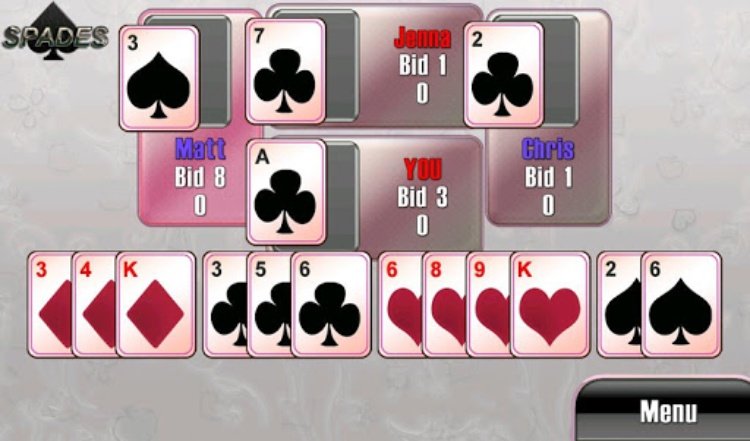 Spades Classic Card game