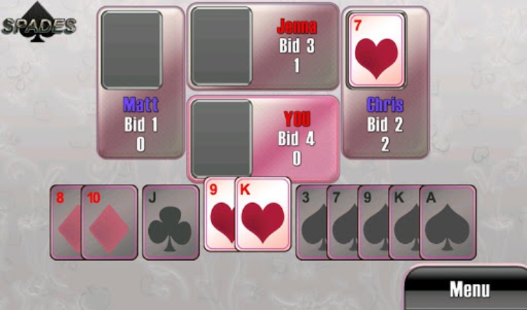 Spades Classic Card game