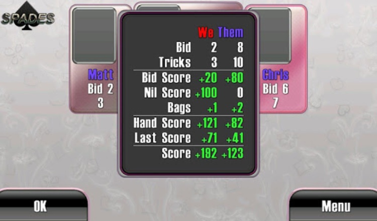 Spades Classic Card game