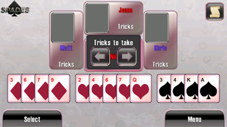Spades Classic Card game