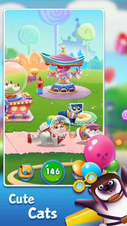 Candy Cat  Pet match 3 games