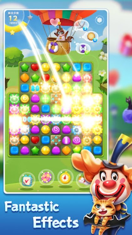 Candy Cat  Pet match 3 games