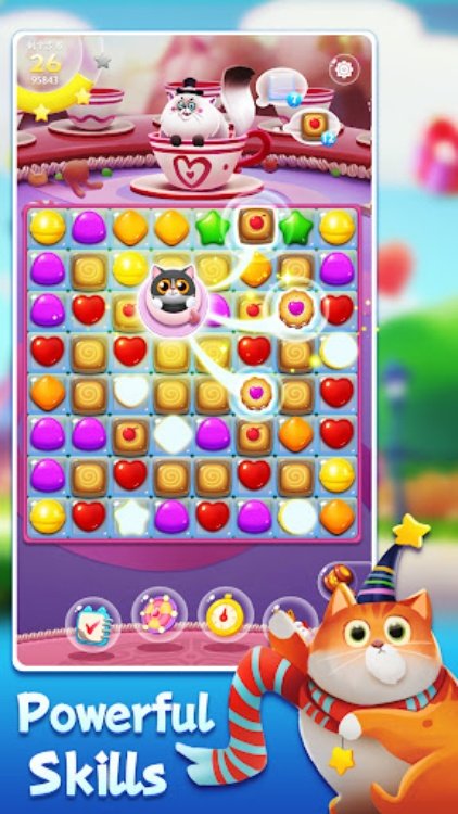 Candy Cat  Pet match 3 games