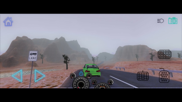 Car Simulator Desert