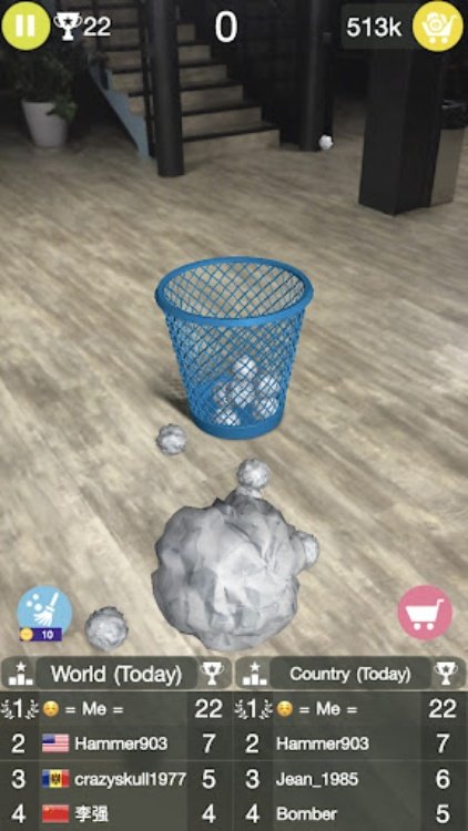 Paper Bin AR