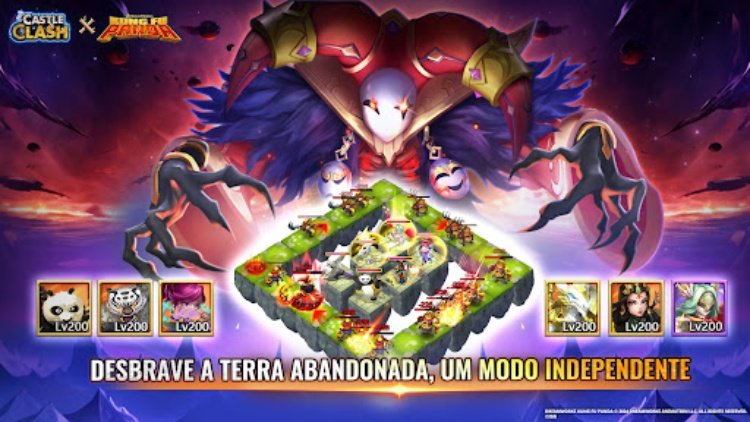 Castle Clash: Kung Fu Panda GO