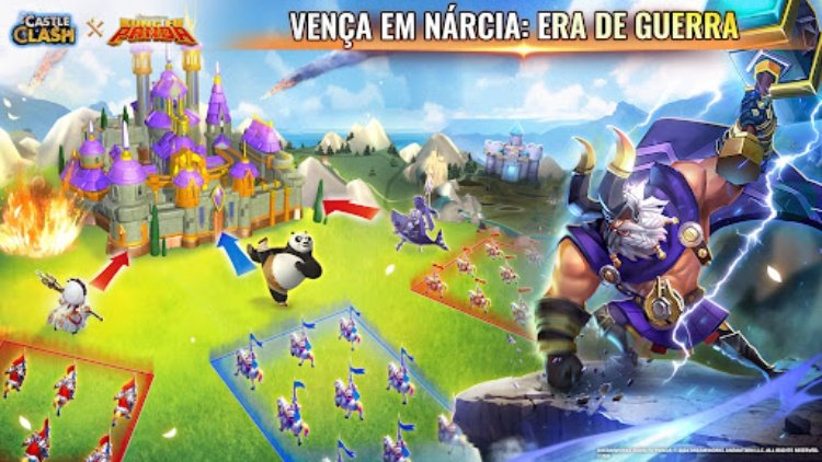 Castle Clash: Kung Fu Panda GO