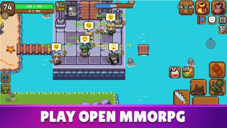 Muck Survival Pixel mmorpg pve