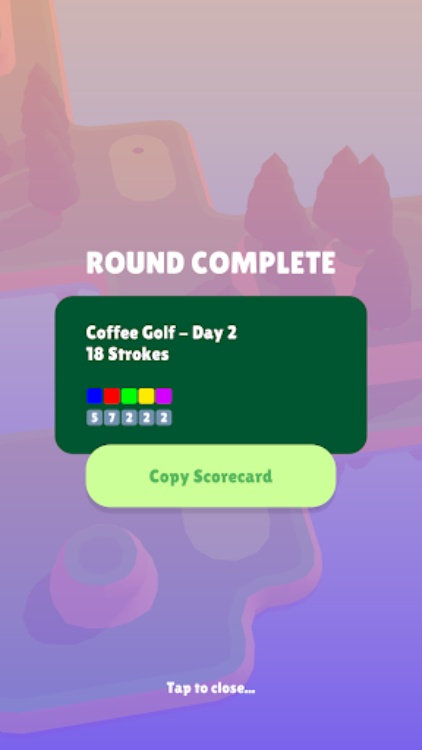 Coffee Golf