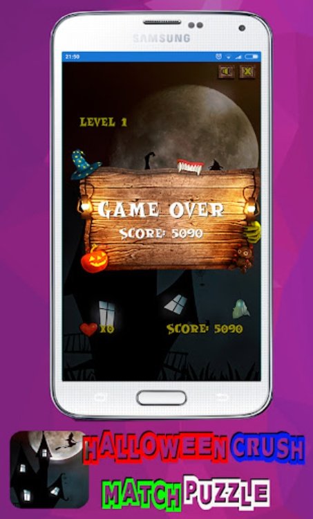 Halloween Crush Match Puzzle