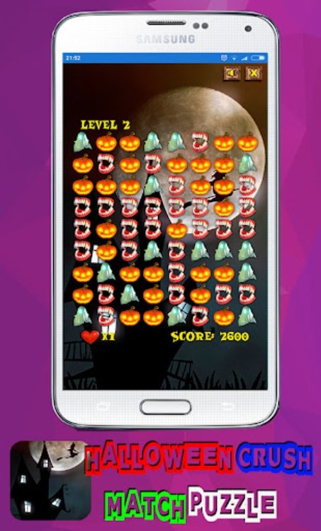 Halloween Crush Match Puzzle