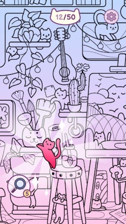 Hidden Cats  Art Story