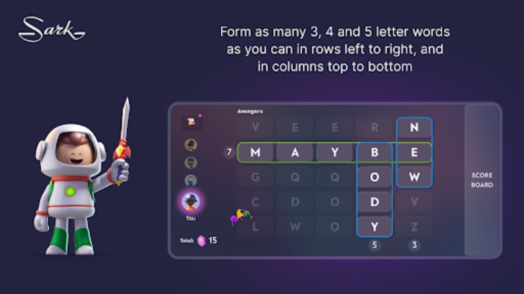 Sark Word Game