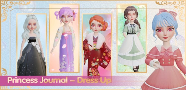 Princess Journal  Dress Up