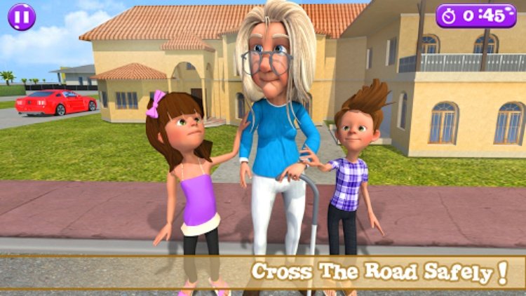 Super Granny Happy Family Game
