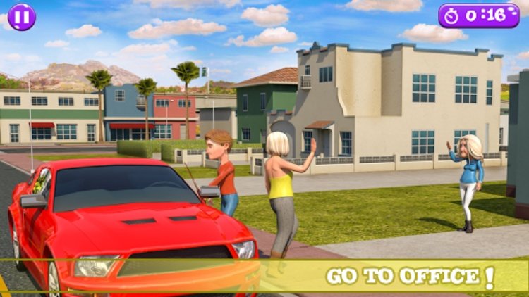 Super Granny Happy Family Game