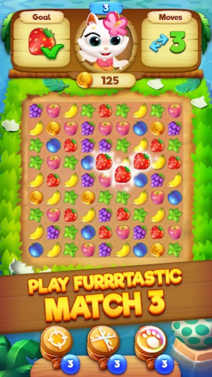 Tropicats: Tropical Match3