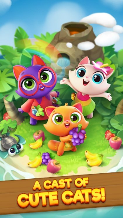 Tropicats: Tropical Match3