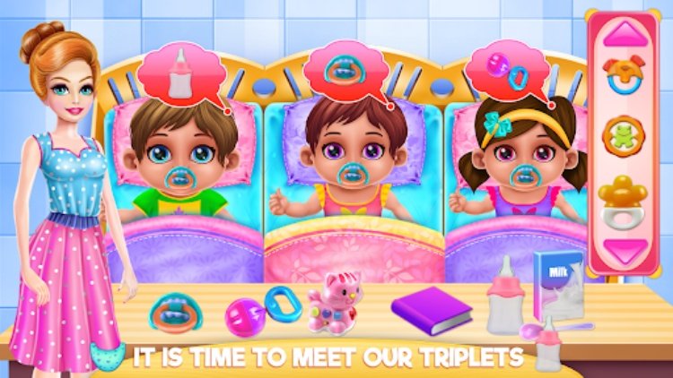 Crazy Mommy Triplets Care