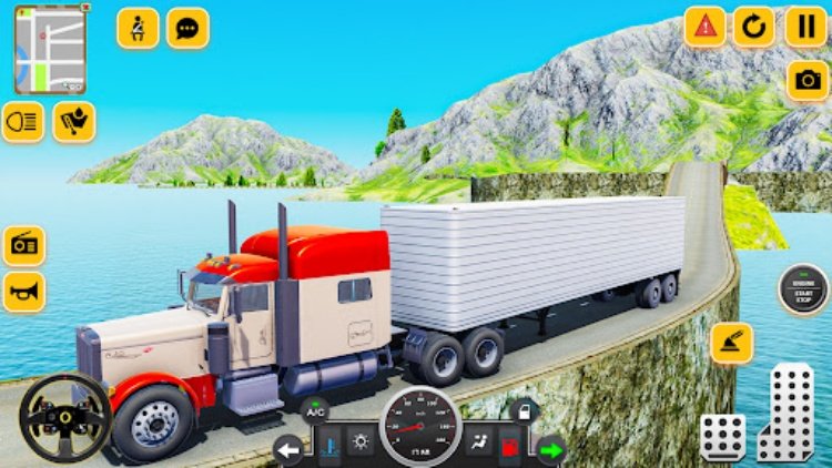 Log Cargo Transport Truck Game