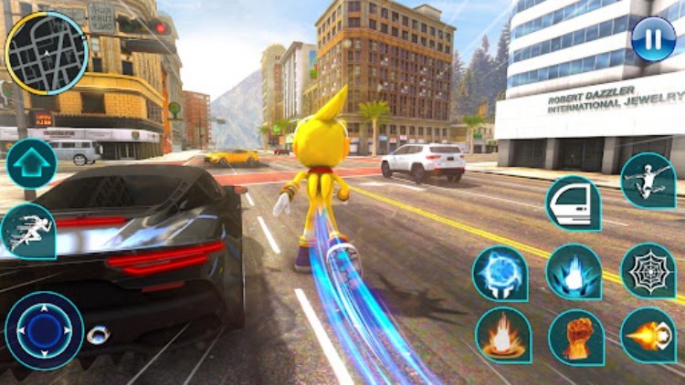 超音速刺猬绳索英雄