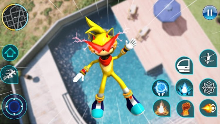 超音速刺猬绳索英雄