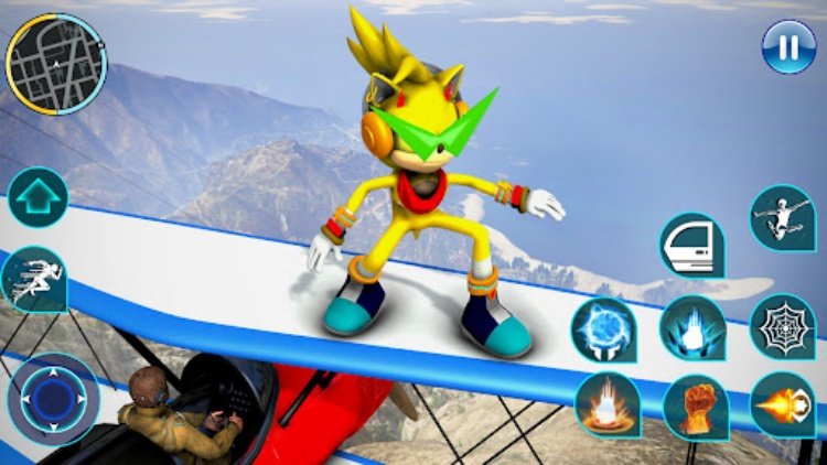 超音速刺猬绳索英雄