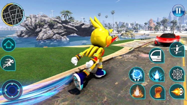 超音速刺猬绳索英雄