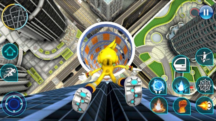 超音速刺猬绳索英雄