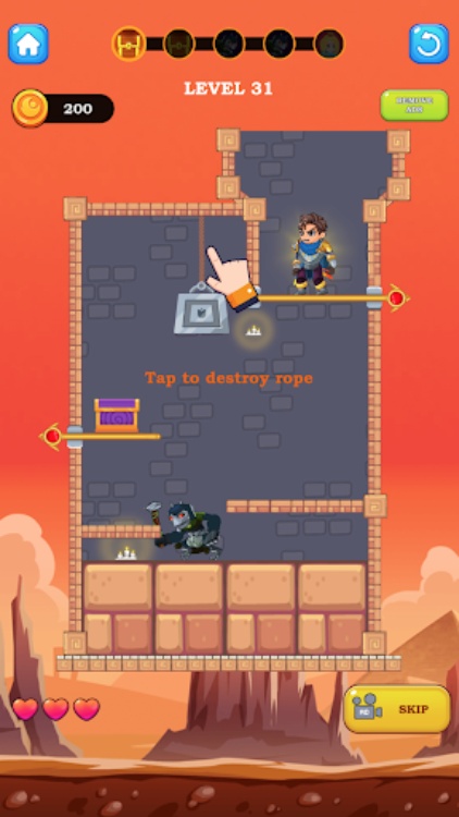 Rescue Pin : Pull and Pin