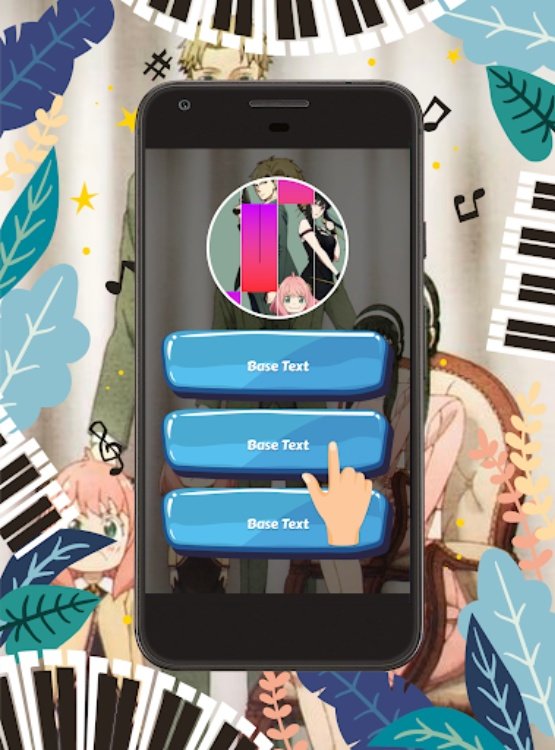 Piano Tiles Anime Spy X Family