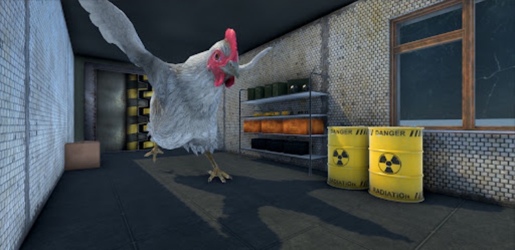 Evil Chicken: Scary Escape