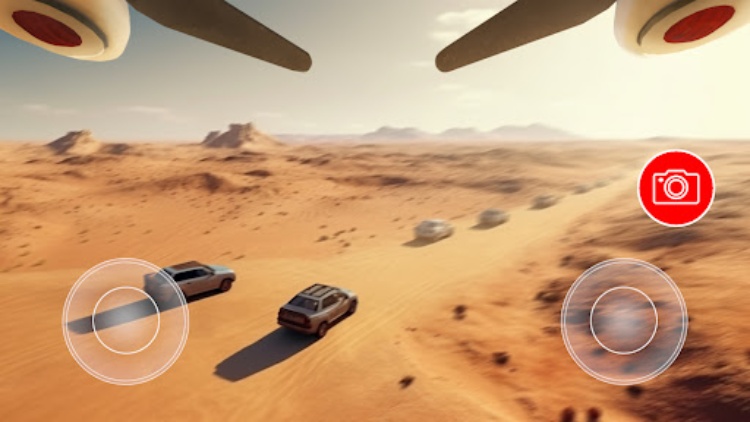 Drone Simulator Desert UAV