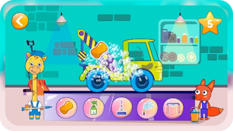 儿童汽车游戏 婴儿教育游戏  Kids Car Games