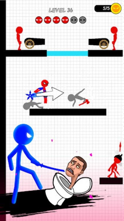 Stickman Hero: Teleport Fight