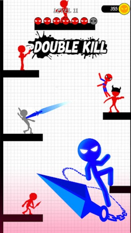 Stickman Hero: Teleport Fight