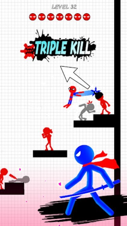 Stickman Hero: Teleport Fight